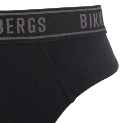 Мужские трусы брифы (черный) набор 2 в 1 Bikkembergs BKK1USP15BI