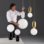 Table design lamp Aballs  by Parachilna D18 (Black)