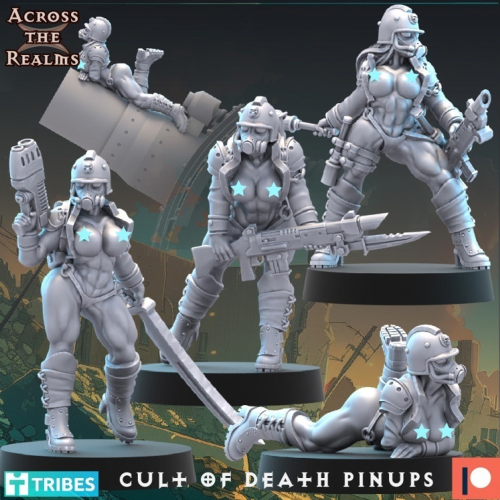 Krieg Cult of Death Pinups 2