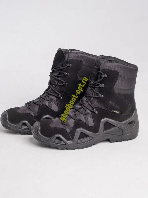 Тактические ботинки Лова высокий черный