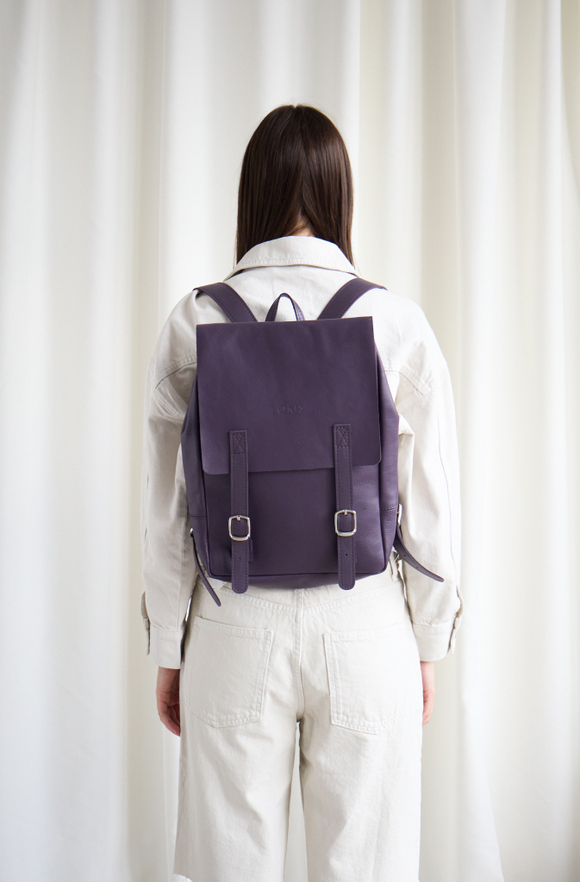 рюкзак фиолетовый