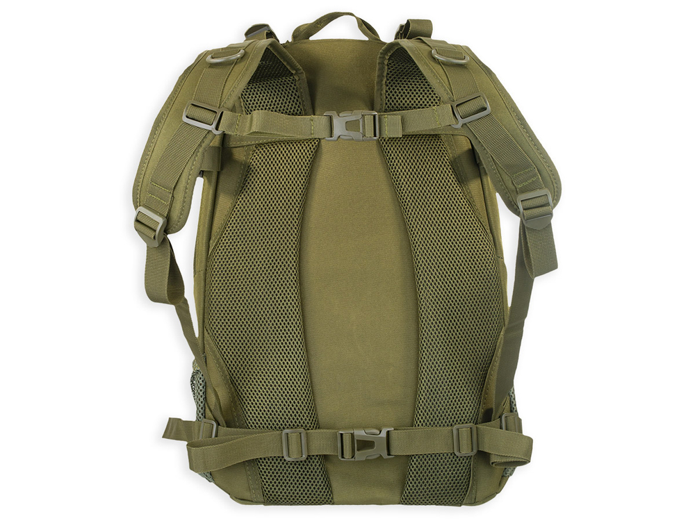 Рюкзак ShotTime городской Basic 25л, полиэстер 900D, олива, ST-BP-701 9-OD