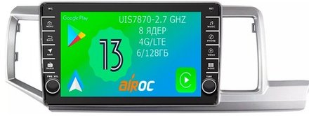 Магнитола для Honda Stepwgn 4 2009-2015 (правый руль) - Airoc AB-1909 (кнопки и крутилки), Android 13, TS20, 6/128Гб, SIM-слот, CarPlay