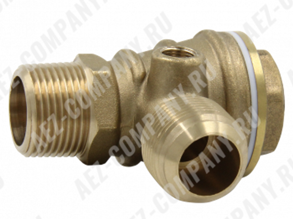 Клапан компрессора обратный (вход/выход: 3/4"Н - 3/4"Н, трубка:Вн) [AEZ]