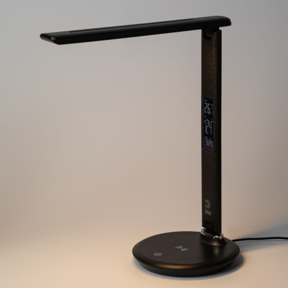 Настольный светильник ЭРА NLED-505-10W-BK светодиодный черный | Светодиодные настольные лампы