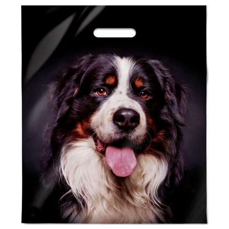 Пакет прорубная ручка Россия 40*47 см 45 мкм ПВД Барон  1 шт 500 шт/кор