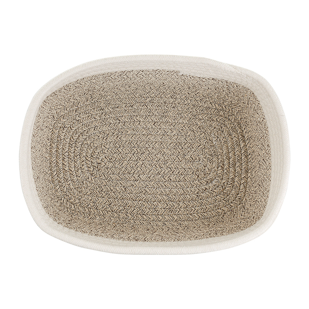 Корзина для хранения filis, 25х18х13 см, кремовая/светло-бежевая