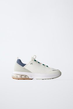 ZARA СПОРТИВНЫЕ КРОССОВКИ, БЕЛЫЙ