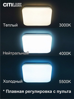 Накладной светильник Citilux Симпла CL714K480G