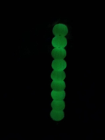Светящиеся бусины привидения для браслета/темляка/шнурков