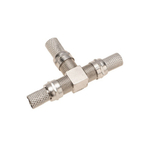 Соединитель TV X3 гнезда (F-тройник + 3 Fразъема)