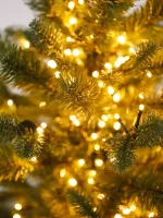 Елка с гирляндой «Барокко» (Литая+пвх) 210 см / 2,1 м