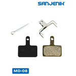 Колодки тормозные Sanjenik MD-08 Yokamura Raptor 11, Yokamura Raptor 13, Falcon Zero 10x