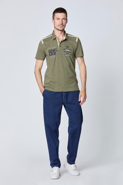 Джинсы из хлопка