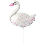 Шар Фольгированный Лебедь (Белый)