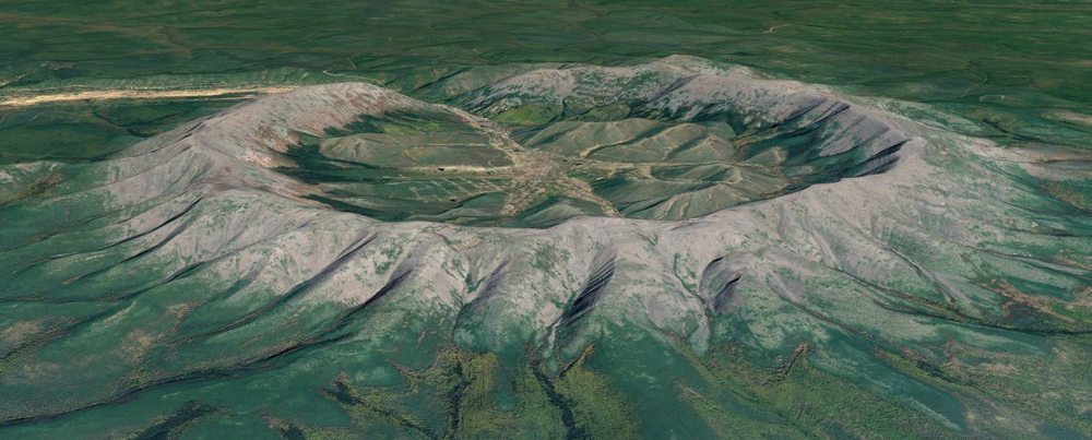 Таинственные места России. Кратер Кондёр.