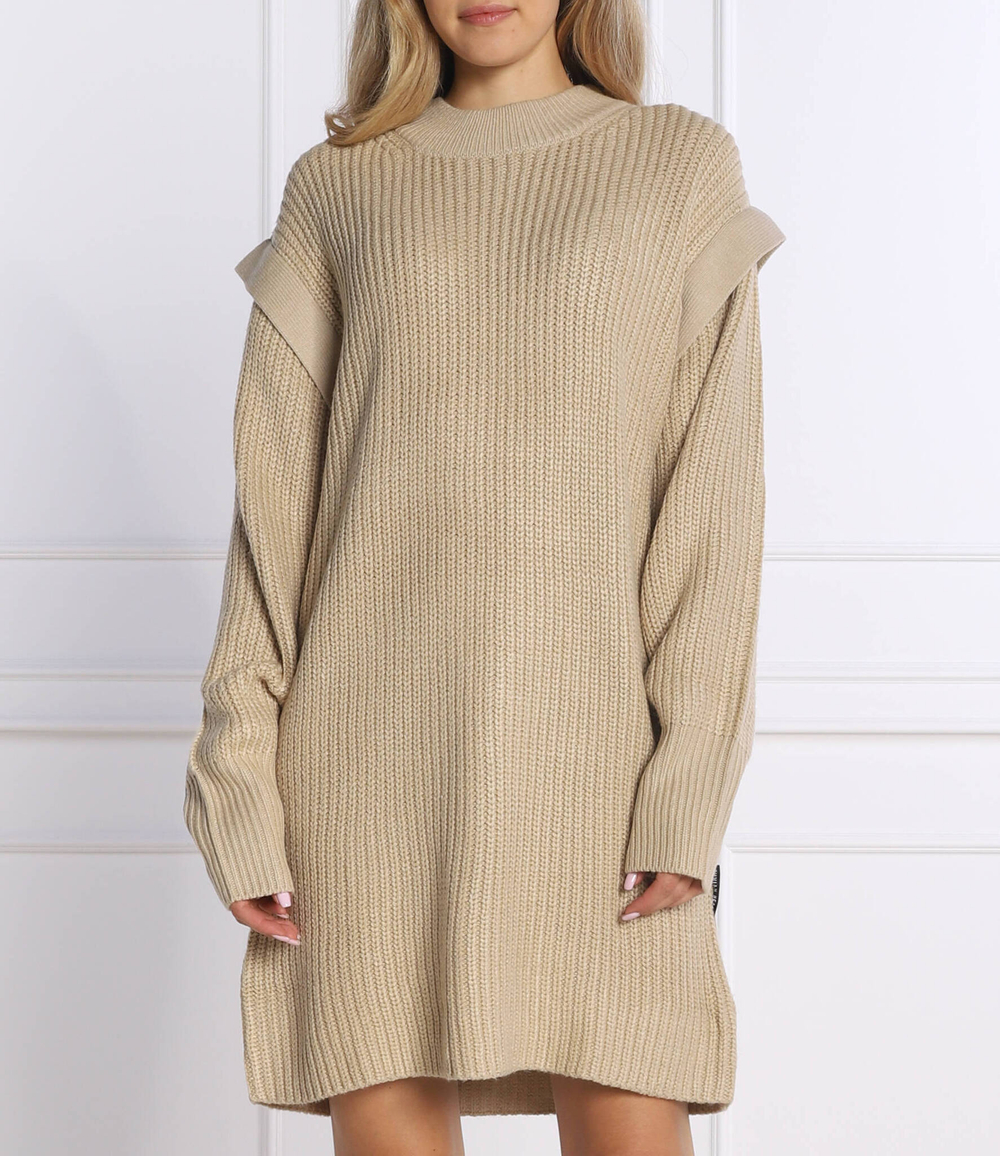 платье Silvian Heach - бежевый(PGA22120VE)