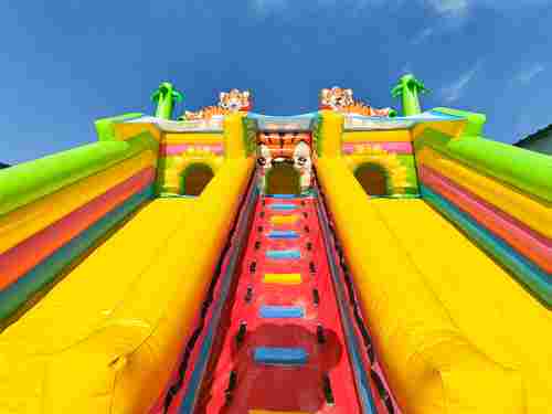 Коммерческий надувной батут «Тигриная страна 4», 10*6*5,5 м