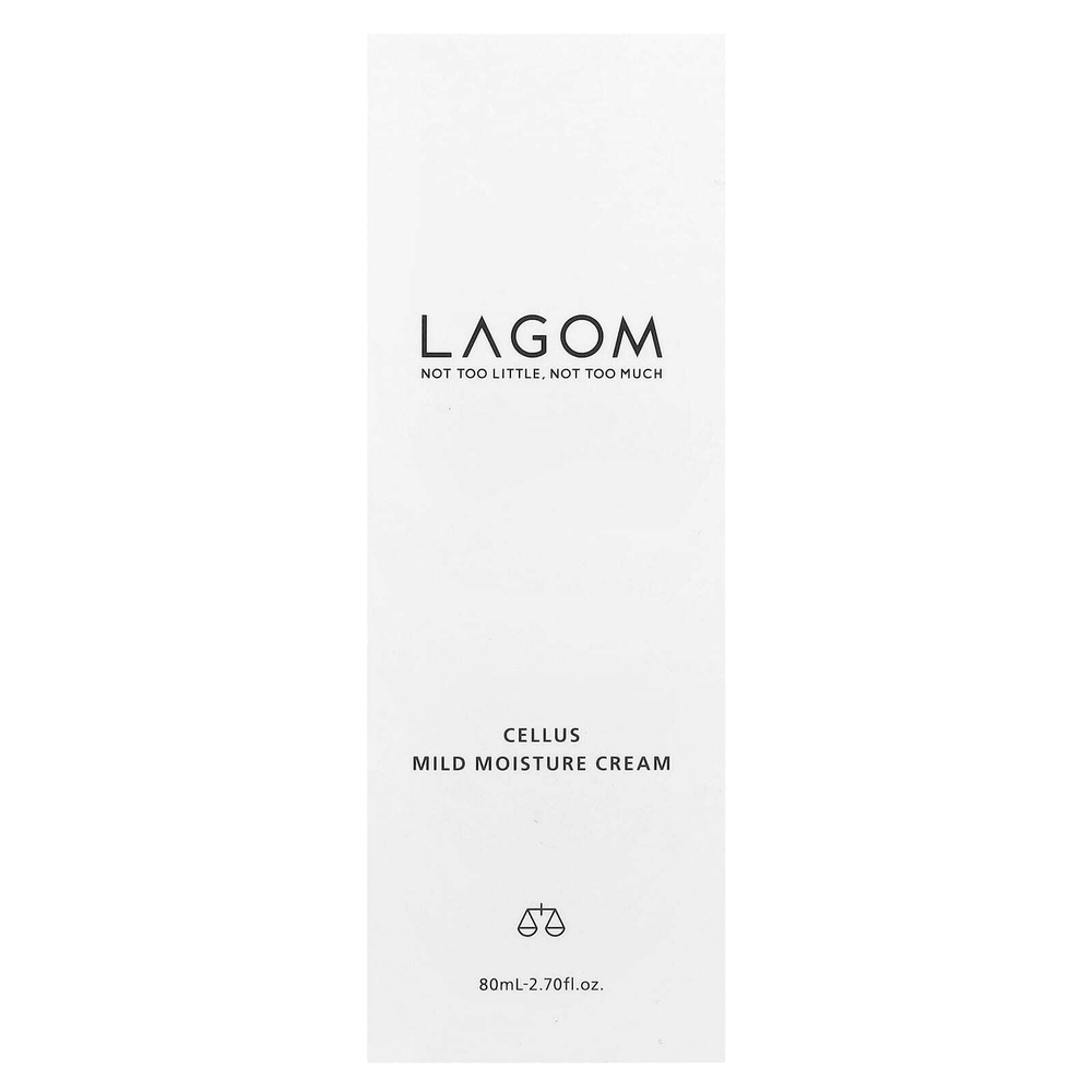 LAGOM, Мягкий увлажняющий крем от Cellus, 80 мл (2,7 жидк. Унции)