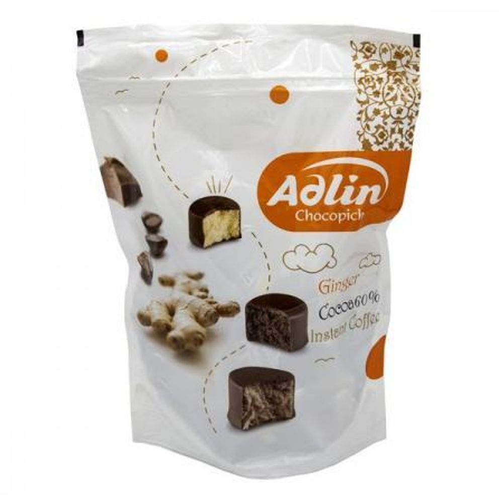 Пишмание Adlin со Вкусом имбиря, какао и кофе в шоколадной глазури 350 г