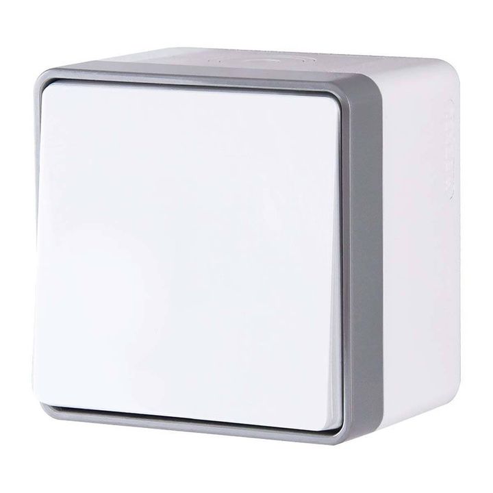 Выключатель одноклавишный влагозащищенный Werkel Gallant белый W5010201 4690389163920