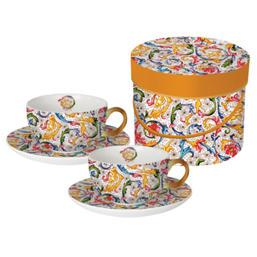 Чайный набор на 2 персоны 4 предмета Paperproducts Design Fiorentina