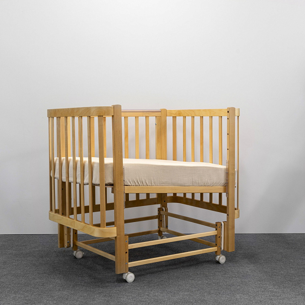 Кроватка детская Antemi Terra Light NEW с маятником НИК 17д дерево