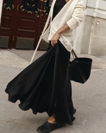 Юбка длинная на завязках