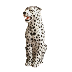 Boxer Керамическая статуэтка Снежный Барс