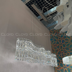 Люстра Cloyd ANTREA-B C1 / шир. 100 см - хром (арт.11629)