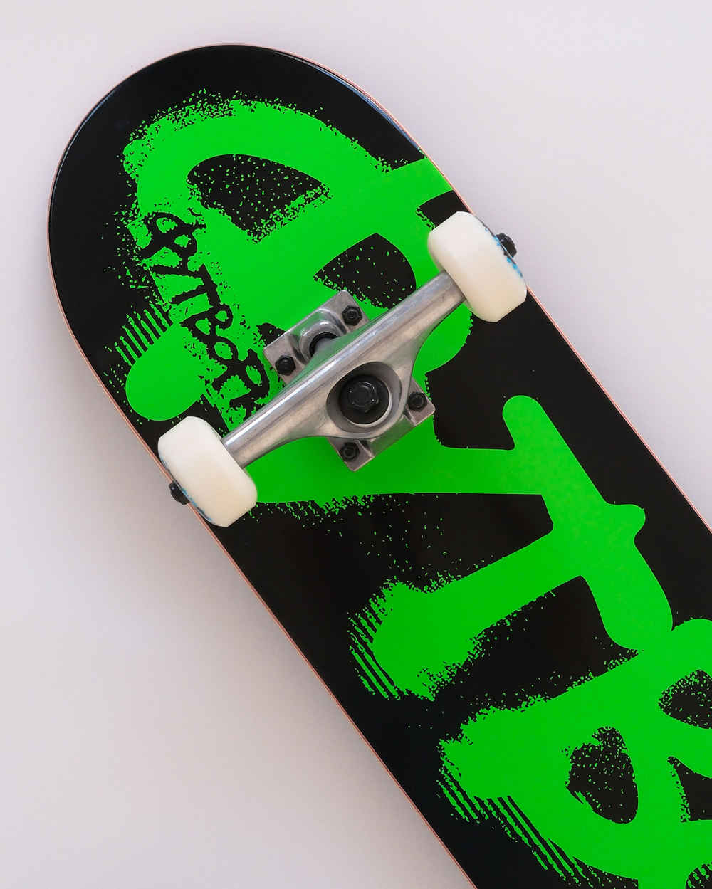 Скейтборд Футворк Лого Неон Зеленый 8”