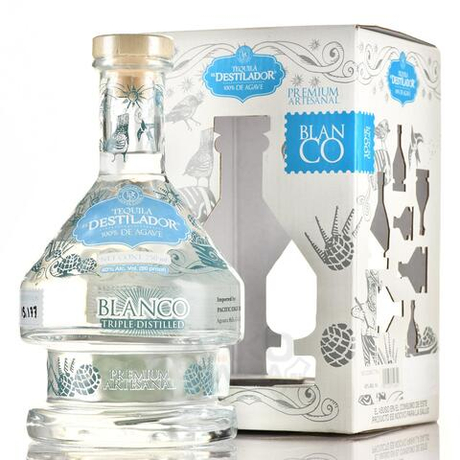 Текила Эль Дестиладор Бланко Премиум Артесаналь