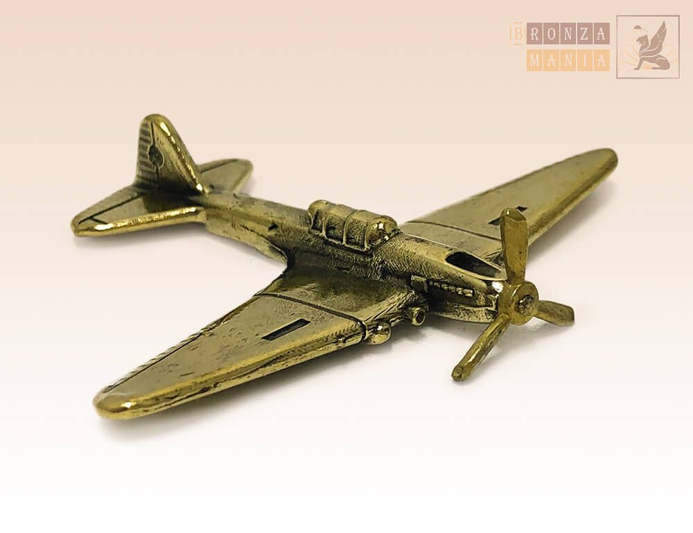 фигурка Самолет Штурмовик ИЛ-2 малый