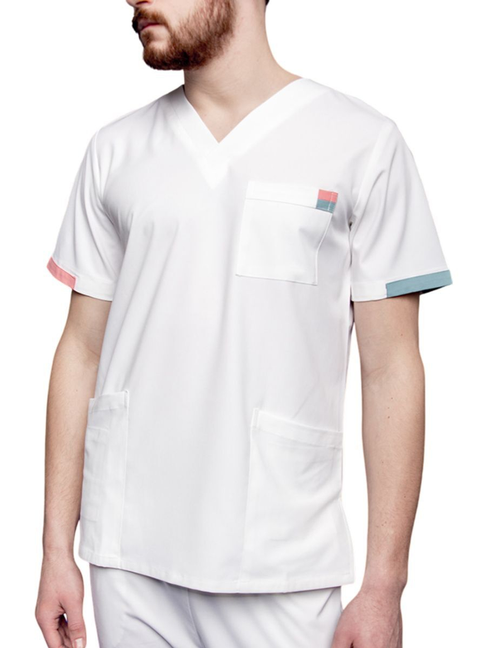 Туника медицинская мужская Pulse 258 Michigan, R148 нэви, S