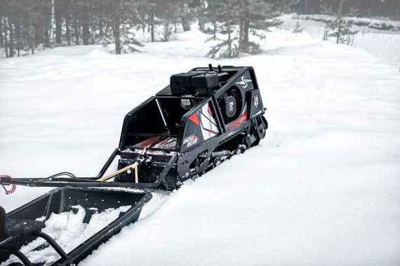 Мотобуксировщик SHARMAX SE500 1450 HP15 Ultra (2024)