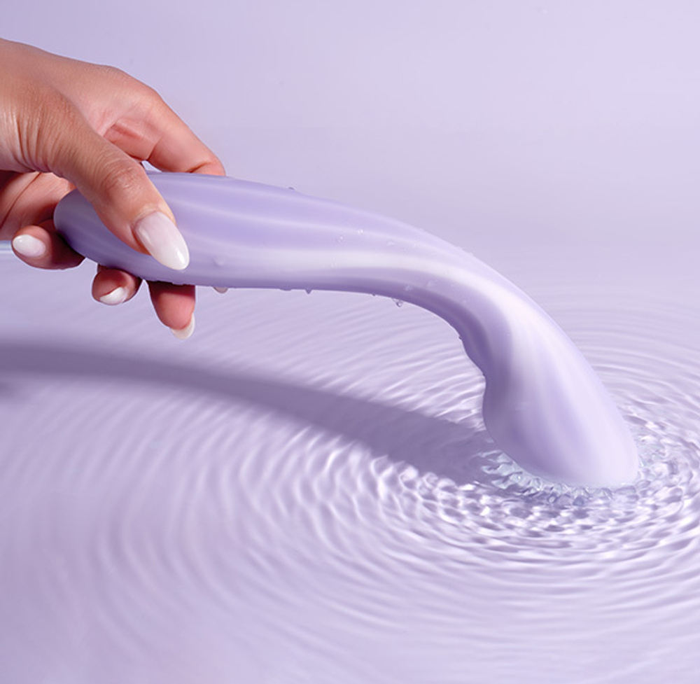 Интерактивный вибратор 21см для стимуляции точки G Svakom Margot App-Controlled Dual Motor G-Spot Vibrator SA614A