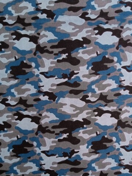 Ткань бязь плательная, рис. "Камуфляж", ширина 150 см, арт. 004