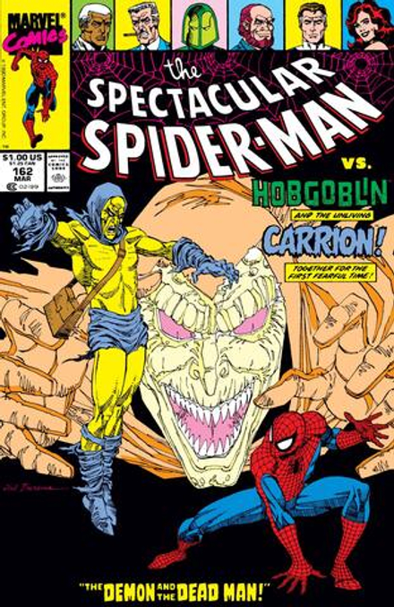 Комикс the Spectacular Spider-Man #162