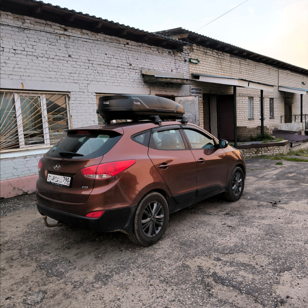 Автобокс Way-box Cobra 480 на Hyundai IX 35 без рейлингов