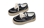 Children's KAPPA KIDS non-slip wear-resistant low-top canvas shoes black