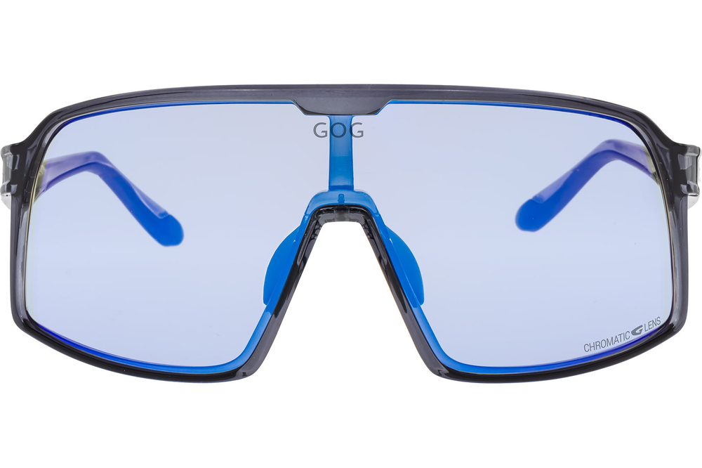 Спортивные очки GOG Hyperion / Cristal Grey-Black / Photochromic Blue Lens