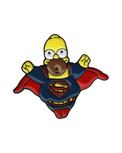 Металлический значок "Super Homer"