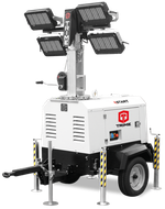 Мобильная мачта освещения TRIME X-START 4X320W LED (9м) светодиодная