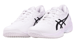 Женские теннисные кроссовки Asics Solution Speed FF 2 Grass - white/black