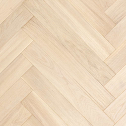 Паркет английская елка Lab Arte Дуб Натур Чегет белый лак