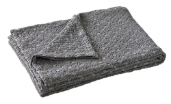 Покрывало EVEREST ARDOISE пике Blanc des Vosges 240x260 Серый