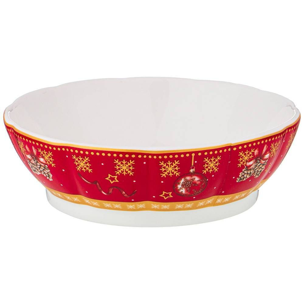 РОЗЕТКА "CHRISTMAS COLLECTION", ДИАМЕТР 12,5 СМ, ВЫСОТА 3,5 СМ. (КОР=56ШТ.)