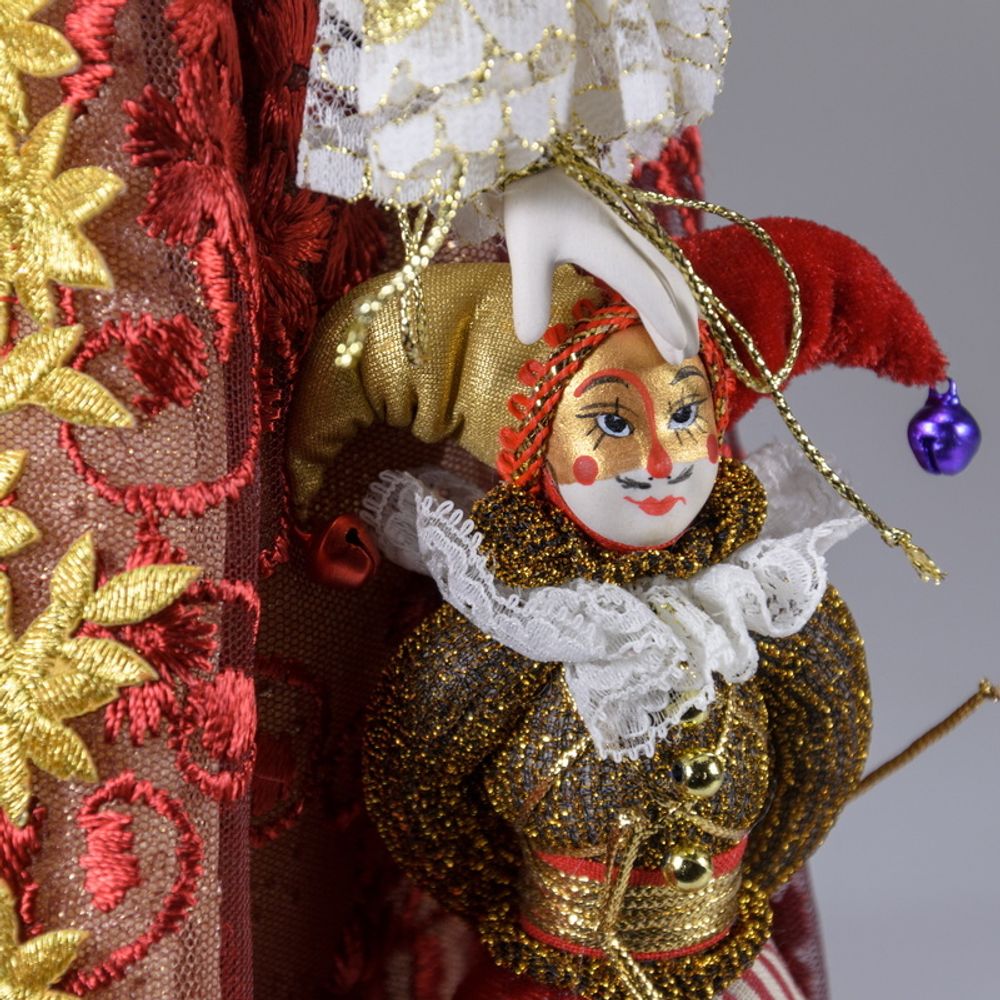 Интерьерная кукла Маркиза с шутом