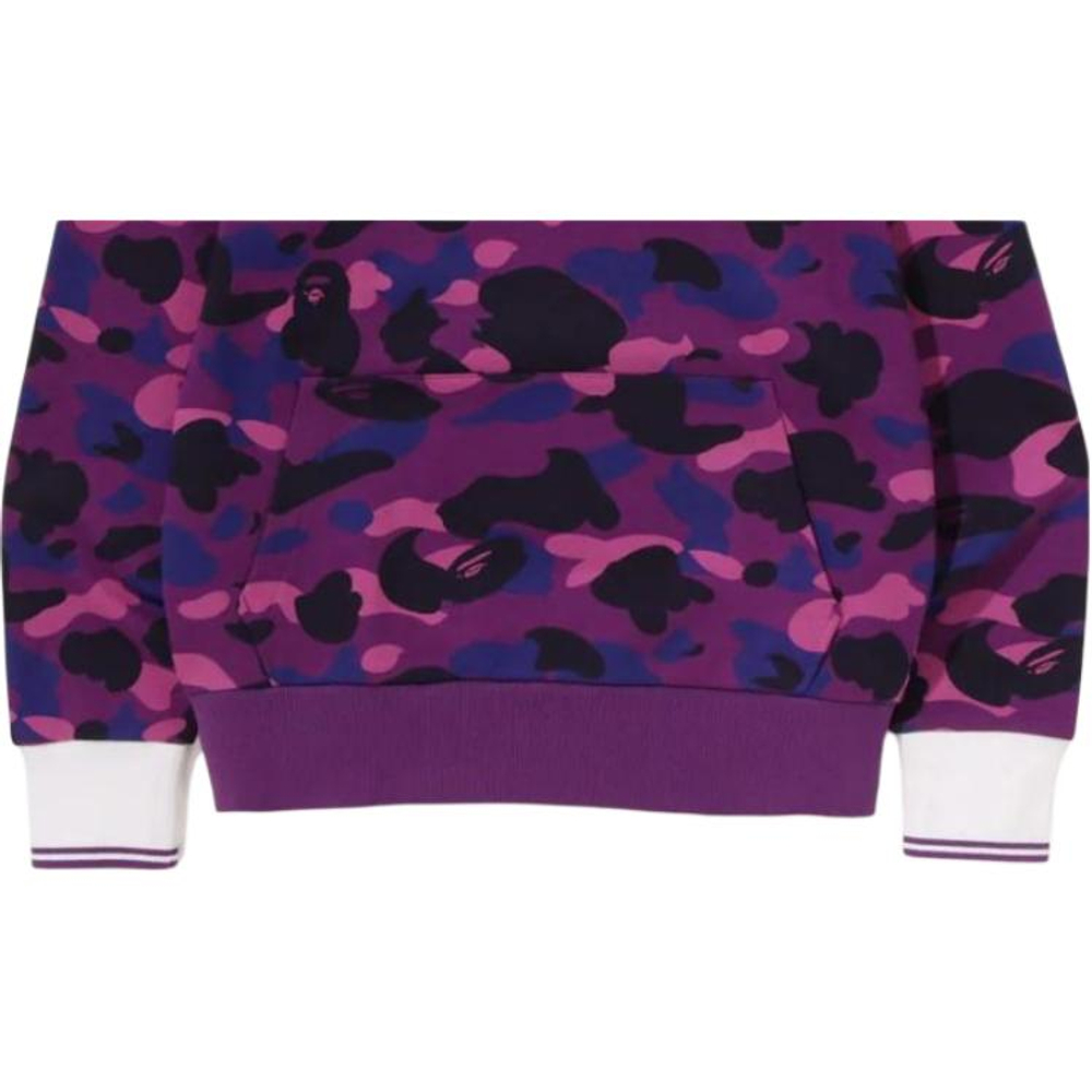 A Bathing Ape X Fred Perry Color Camo Zip Худи