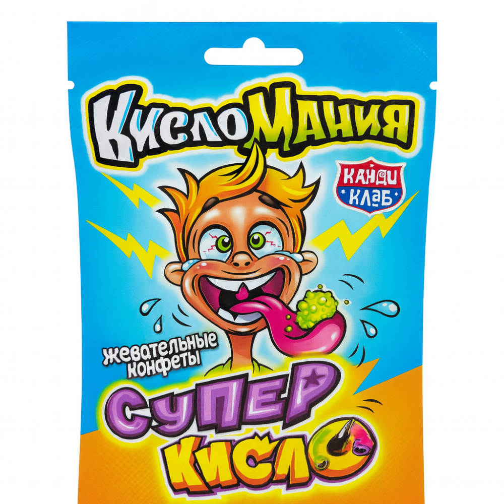Конфеты жевательные Супер Кисло 13 гр